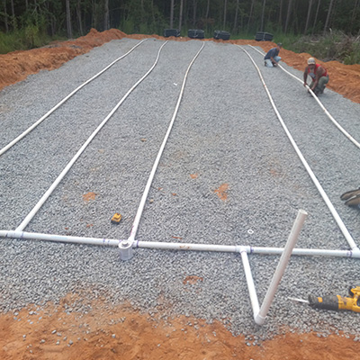 Drainfield for septic system