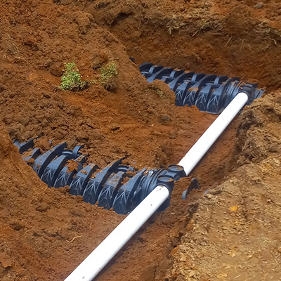 Chambered septic system
